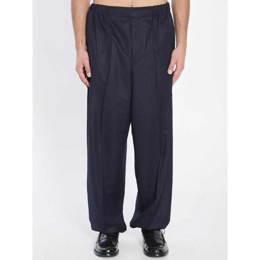 JACQUEMUS Men's Wide Leg Trousers Men BLUE Pants